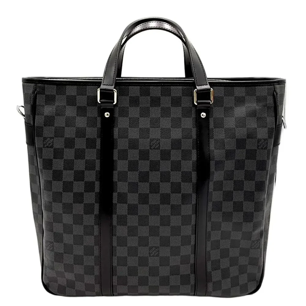 Tadao PM Damier Graphite Canvas Tote Bag